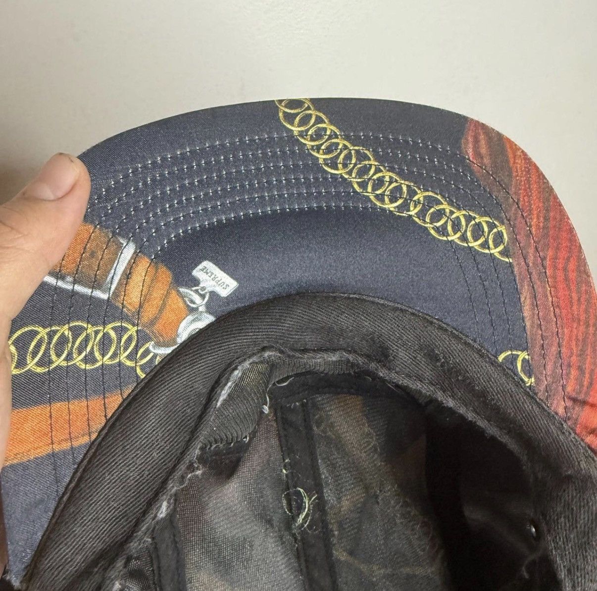 Supreme Supreme Men's Remington Camp Cap Black One Size 2014 Size ONE SIZE - 5 Thumbnail