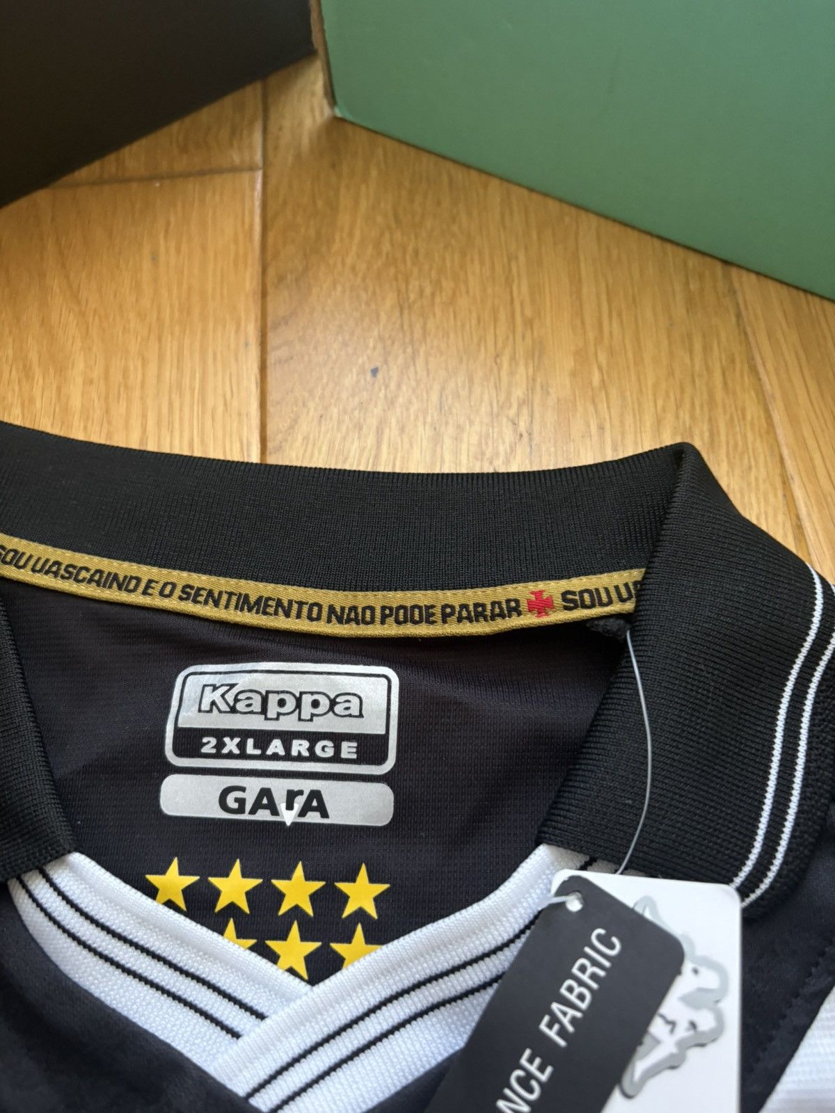 Kappa Jersey Vasco da gama 2025/26 Size US XL / EU 56 / 4 - 6 Thumbnail