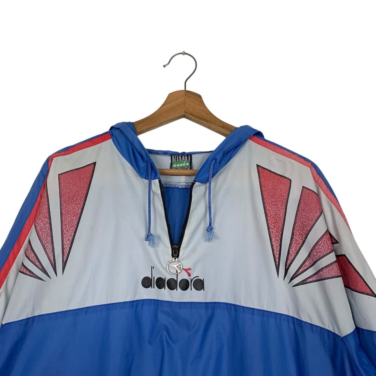 Diadora 90’s DIADORA Big Logo Half Zip Pullover Jacket #2812-C127 Size US L / EU 52-54 / 3 - 10 Thumbnail