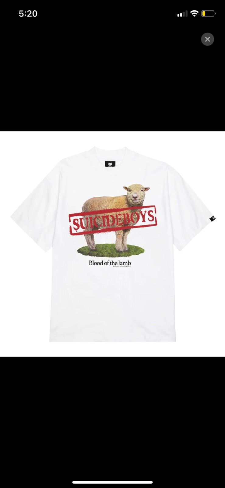 G59 Records Blood of the lamb tee Size US XL / EU 56 / 4 - 1 Thumbnail