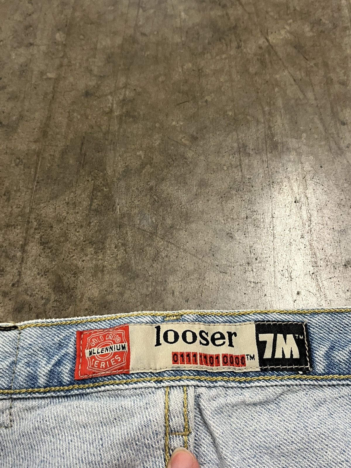 Bugle Boy × Vintage Y2K bugle boy baggy fit wide leg denim skater streetwear Size US 32 / EU 48 - 8 Thumbnail