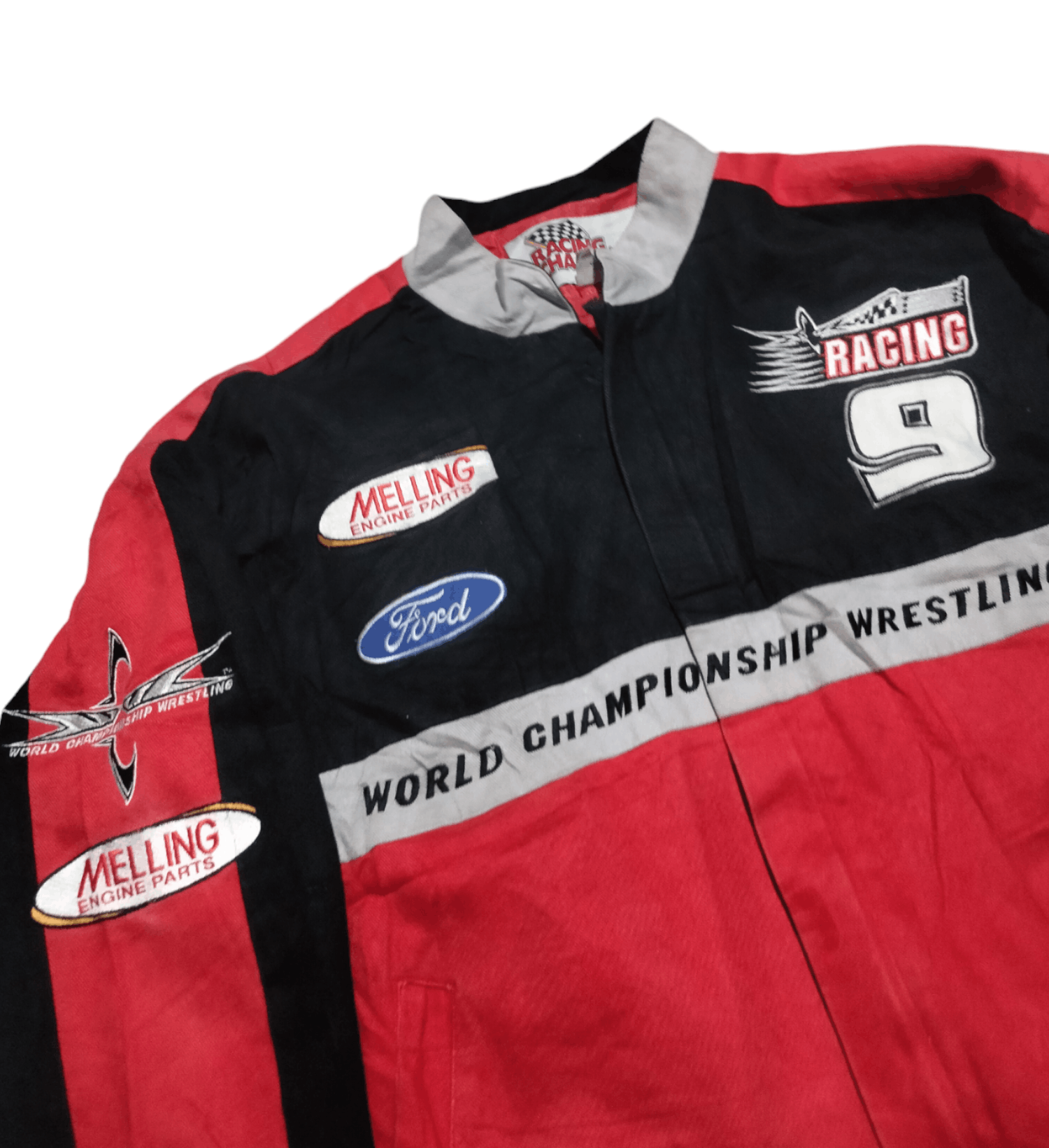 NASCAR RARE🔥 Vintage WCW Nascar Jacket Size US M / EU 48-50 / 2 - 7 Thumbnail