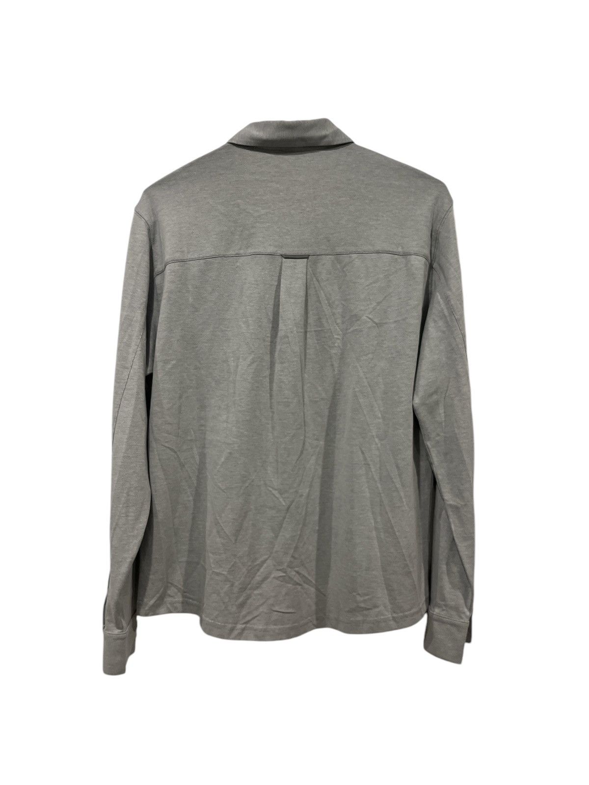 Fabletics Fabletics Men's The Dash Long Sleeve Button Up Knit gray Size US L / EU 52-54 / 3 - 7 Thumbnail
