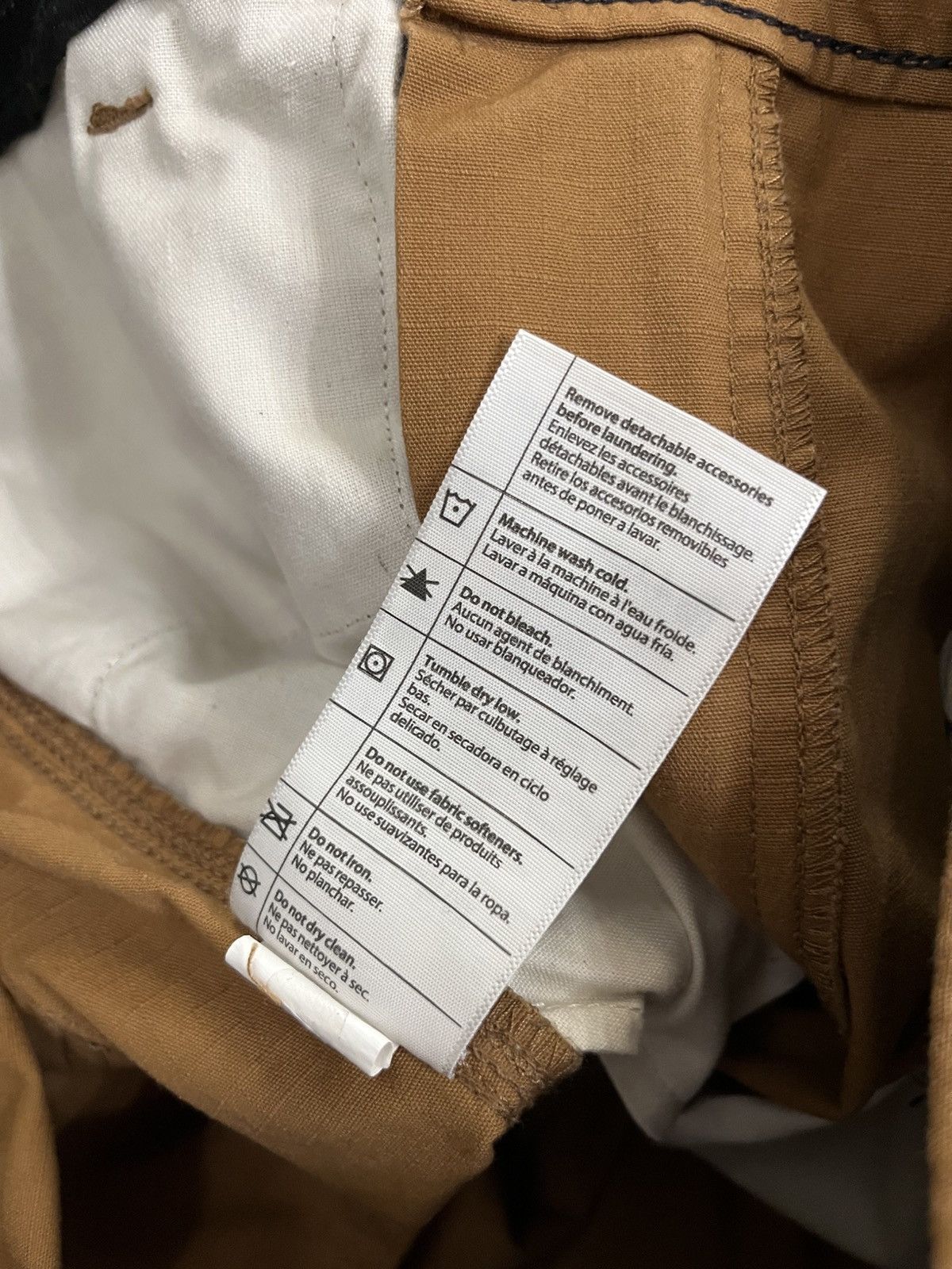 Carhartt 🔥90’s Carhartt Double Knee Cargo Y2k Carpenters Work Pants Size US 34 / EU 50 - 15 Thumbnail