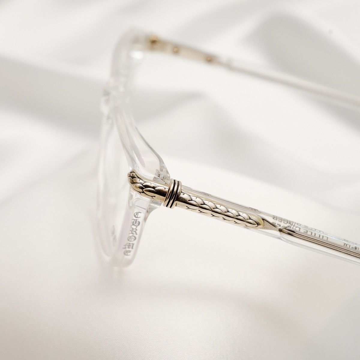 Chrome Hearts CHROME HEARTS LITTLE DINGER CRYSTAL GLASSES Size ONE SIZE - 3 Thumbnail