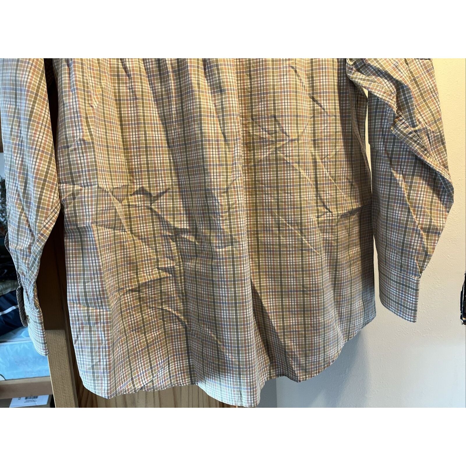 Pendleton Pendleton Men’s M Green Brown check LS broadway cloth shirt Size US M / EU 48-50 / 2 - 13 Thumbnail