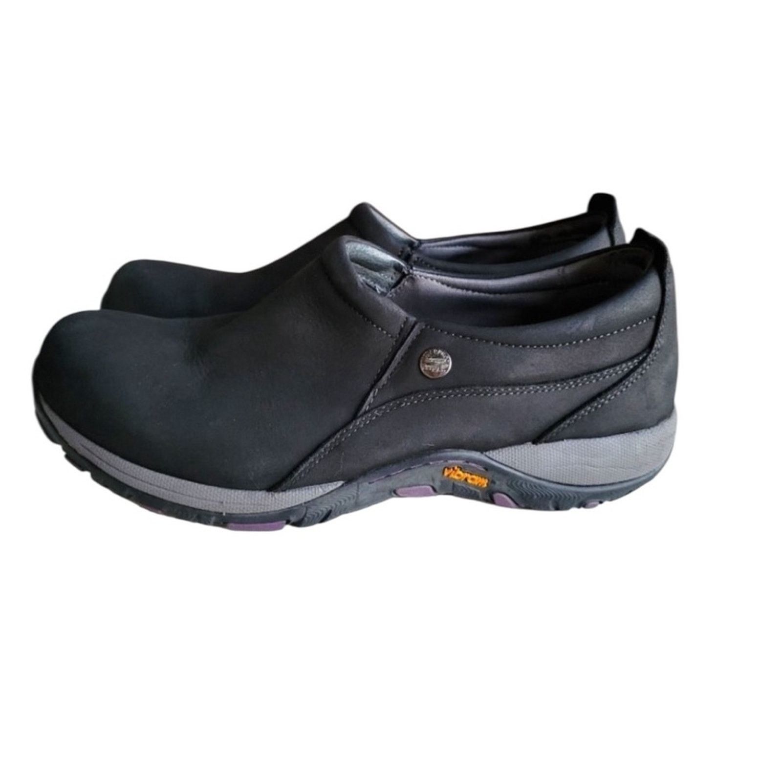 Dansko Dansko Patti Black Suede Leather Milled Nubuck Slip-on Shoes Size US 9 / IT 39 - 2 Thumbnail