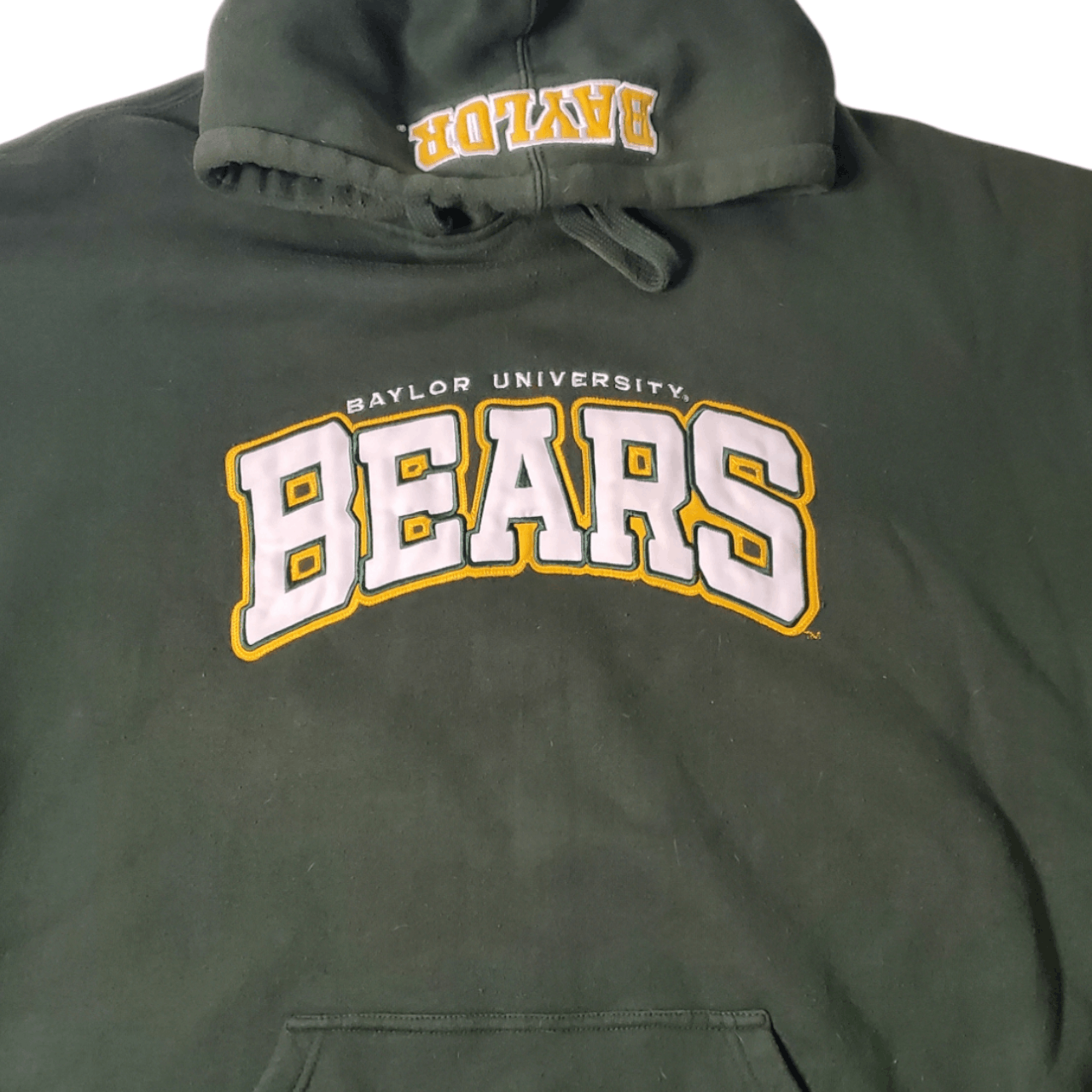 NCAA × Vintage Y2K Baylor University Embroidered Hoodie Size US XXL / EU 58 / 5 - 2 Thumbnail