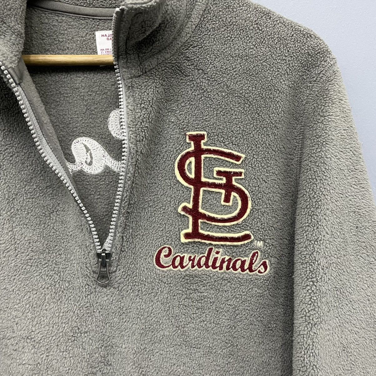 MLB × Uniqlo St Louis Cardinals MLB Sweater Fleece Half Zip Size US M / EU 48-50 / 2 - 5 Thumbnail