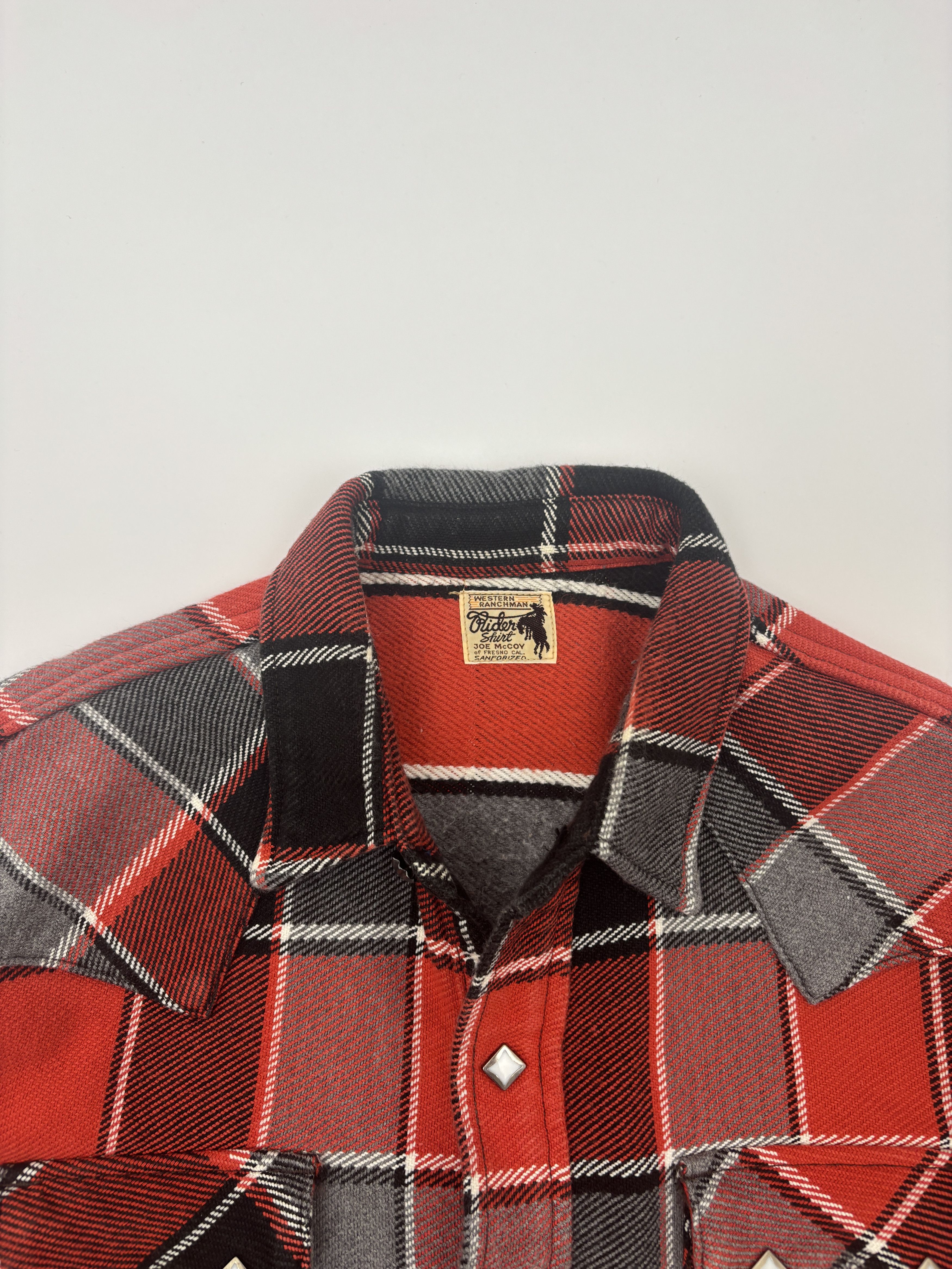 The Real McCoy's Joe McCoy Western Flannel Shirt Plaid Cotton Made in Japan Size US S / EU 44-46 / 1 - 4 Thumbnail