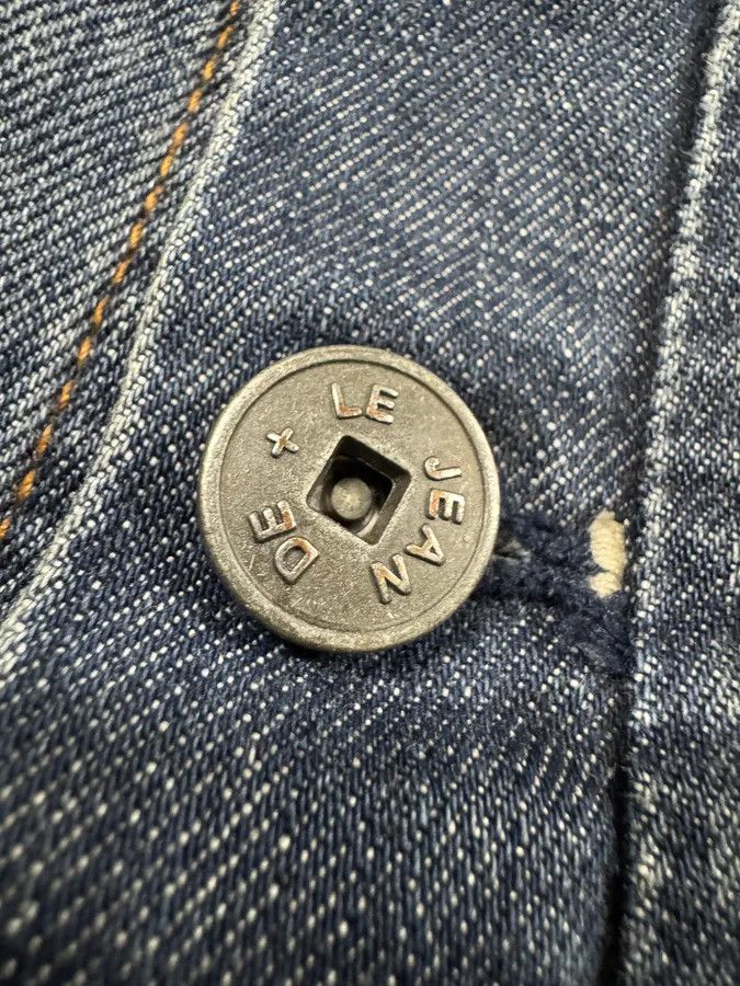 Marithe + Francois Girbaud AW2007 Marithé + François Girbaud Signature Blue Denim Buttoned Jacket Size S / US 4 / IT 40 - 6 Thumbnail