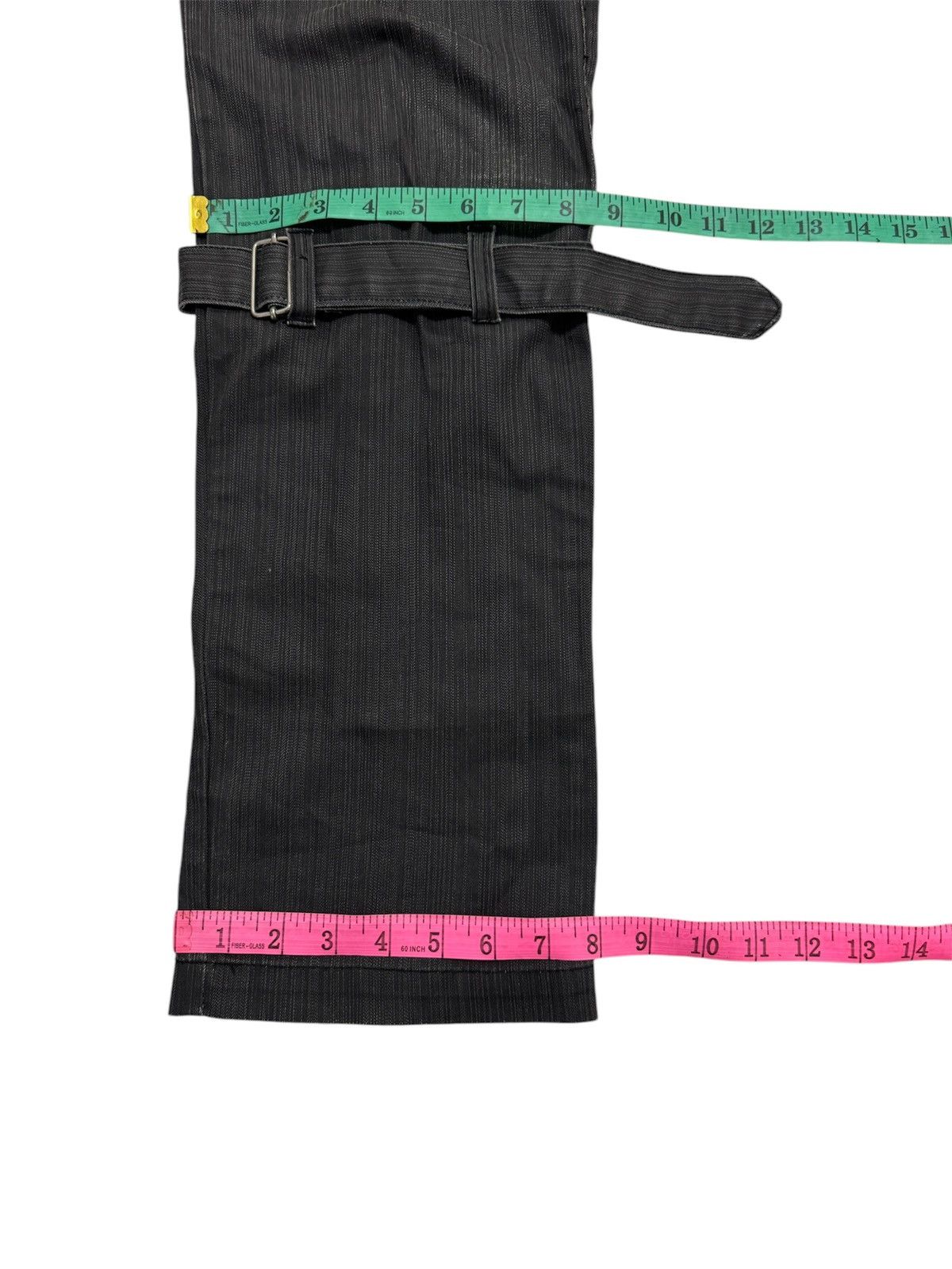 Japanese Brand JAPANESE STYLE IN THE ATTIC GOTH BONDAGE PUNK CARGO PANTS Size US 29 - 22 Thumbnail