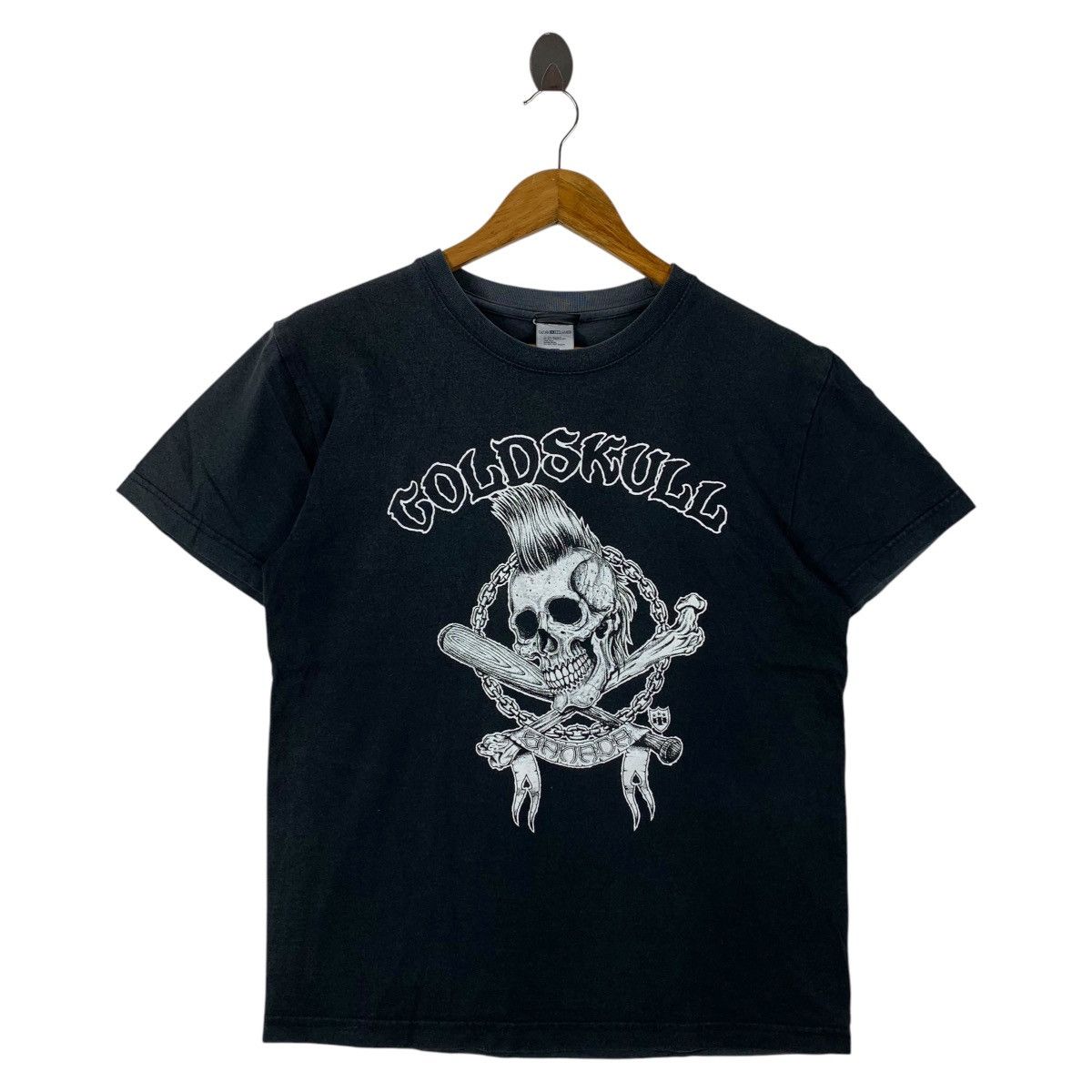 Japanese Brand Vintage JAPAN PRO WRESTLING Coldskull Big spellout tee Size US M / EU 48-50 / 2 - 1 Thumbnail