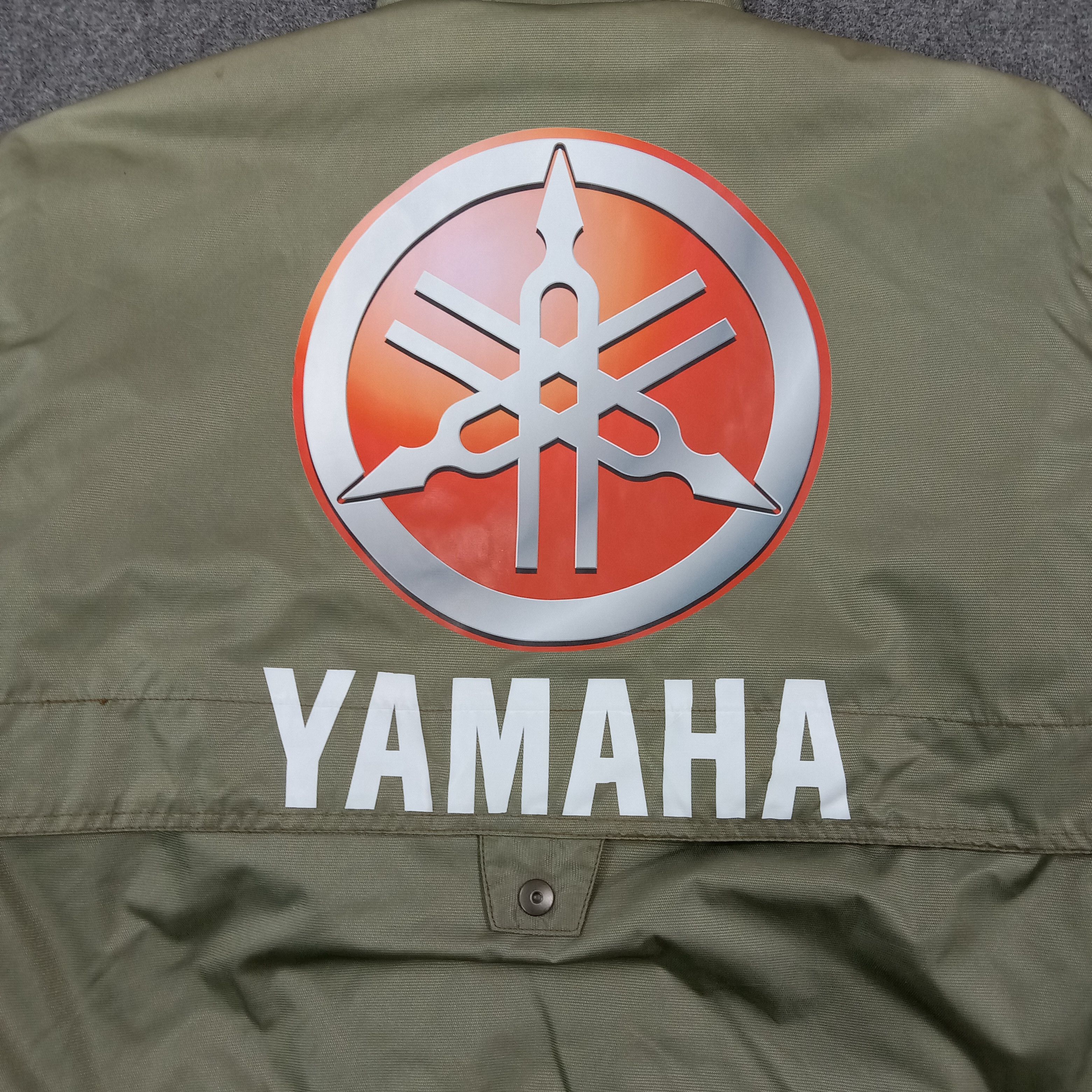Yamaha Vintage Yamaha Japanese Racing Motorsport Bomber C278N26 Size US M / EU 48-50 / 2 - 2 Thumbnail