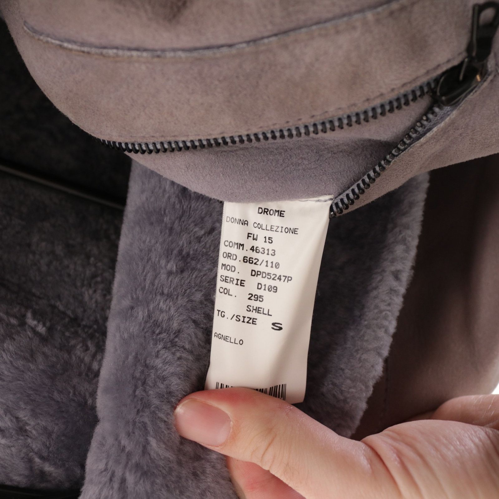 Drome Drome Reversible Suede Leather Shearling Jacket Coat Small Size S / US 4 / IT 40 - 7 Thumbnail