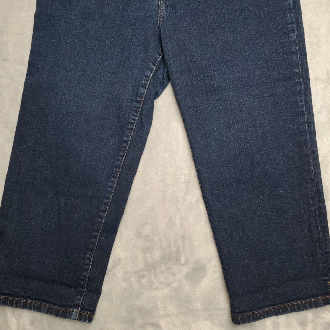 Ralph Lauren Polo Jeans Ralph Lauren Womens Sz 10 Blue Denim Cropped Capri Vintage Pants Jeans Pants 90s Womens Boys Girls Mens Size 32" / US 10 / IT 46 - 2 Thumbnail