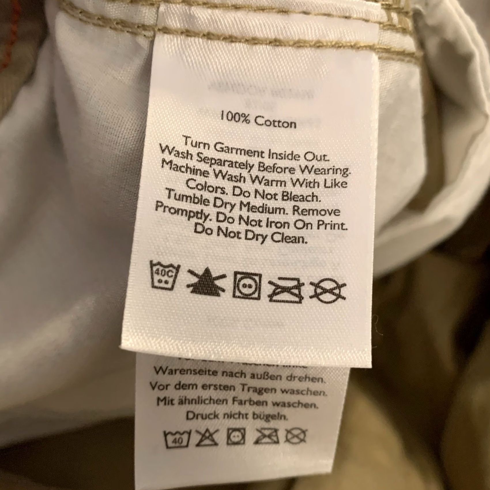 Eddie Bauer Eddie Bauer Cargo Shorts Mens 40 Tan Khaki Brushed Cotton Flat Front Relaxed Size US 40 / EU 56 - 4 Thumbnail