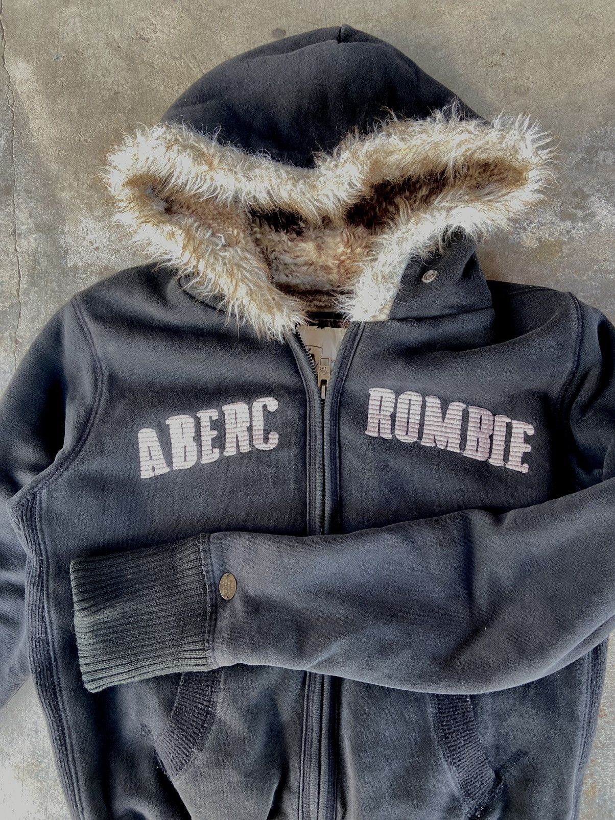 If Six Was Nine Vintage fur hoodie bomber jacket punk inspired Size US S / EU 44-46 / 1 - 8 Thumbnail