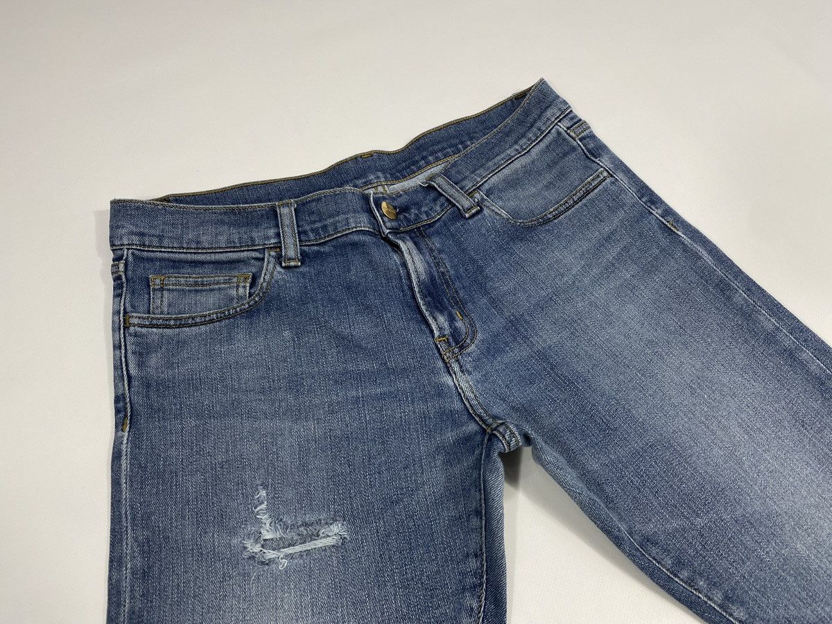 Carhartt 🔥LASTDROP🔥 Carhartt Rebel Distressed Denim Jeans Slim Pants Size US 31 - 15 Thumbnail