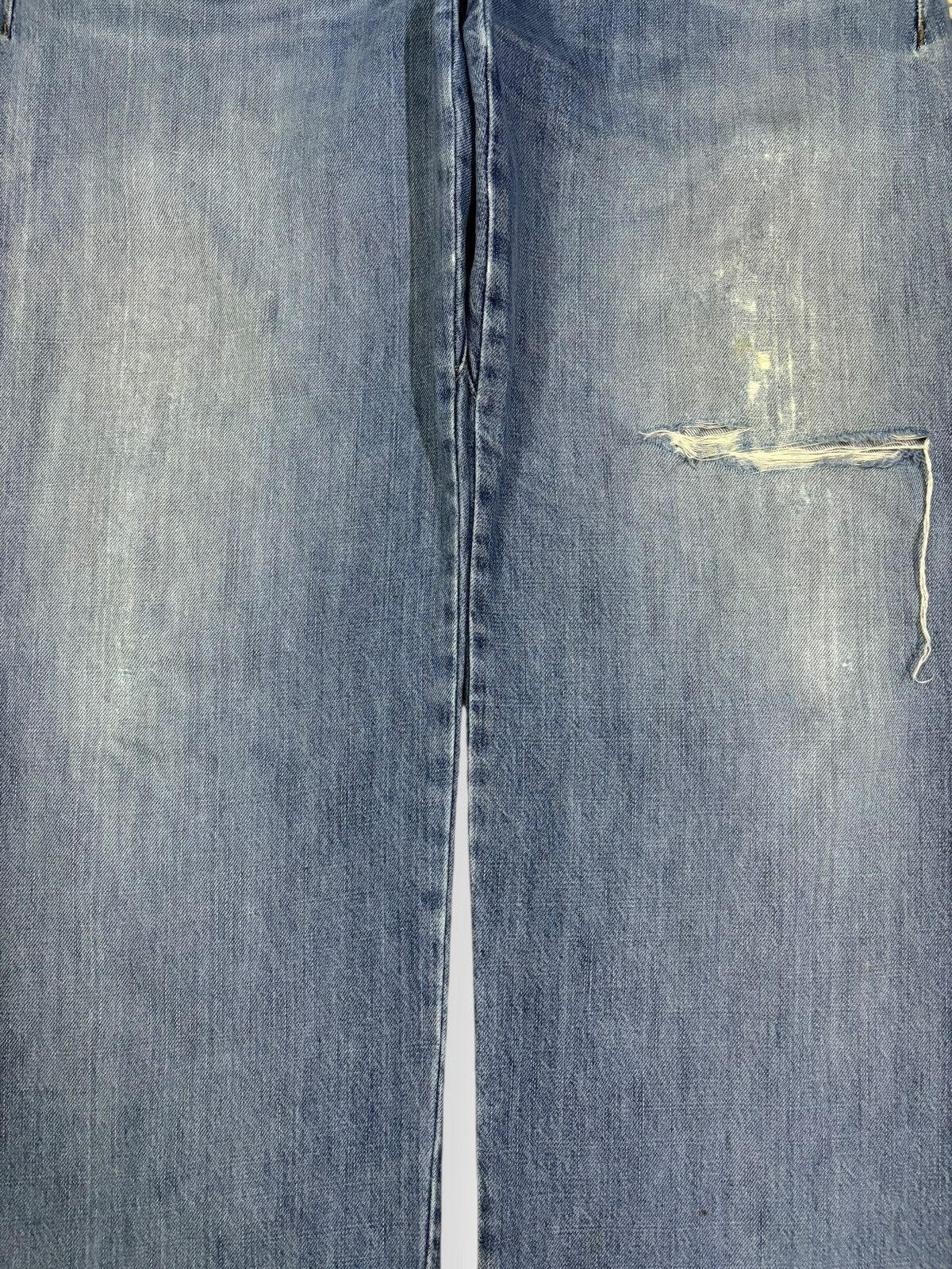 Oakley Y2K Oakley Software Industrial Denim Baggy Distressed Jeans Size US 36 / EU 52 - 5 Thumbnail