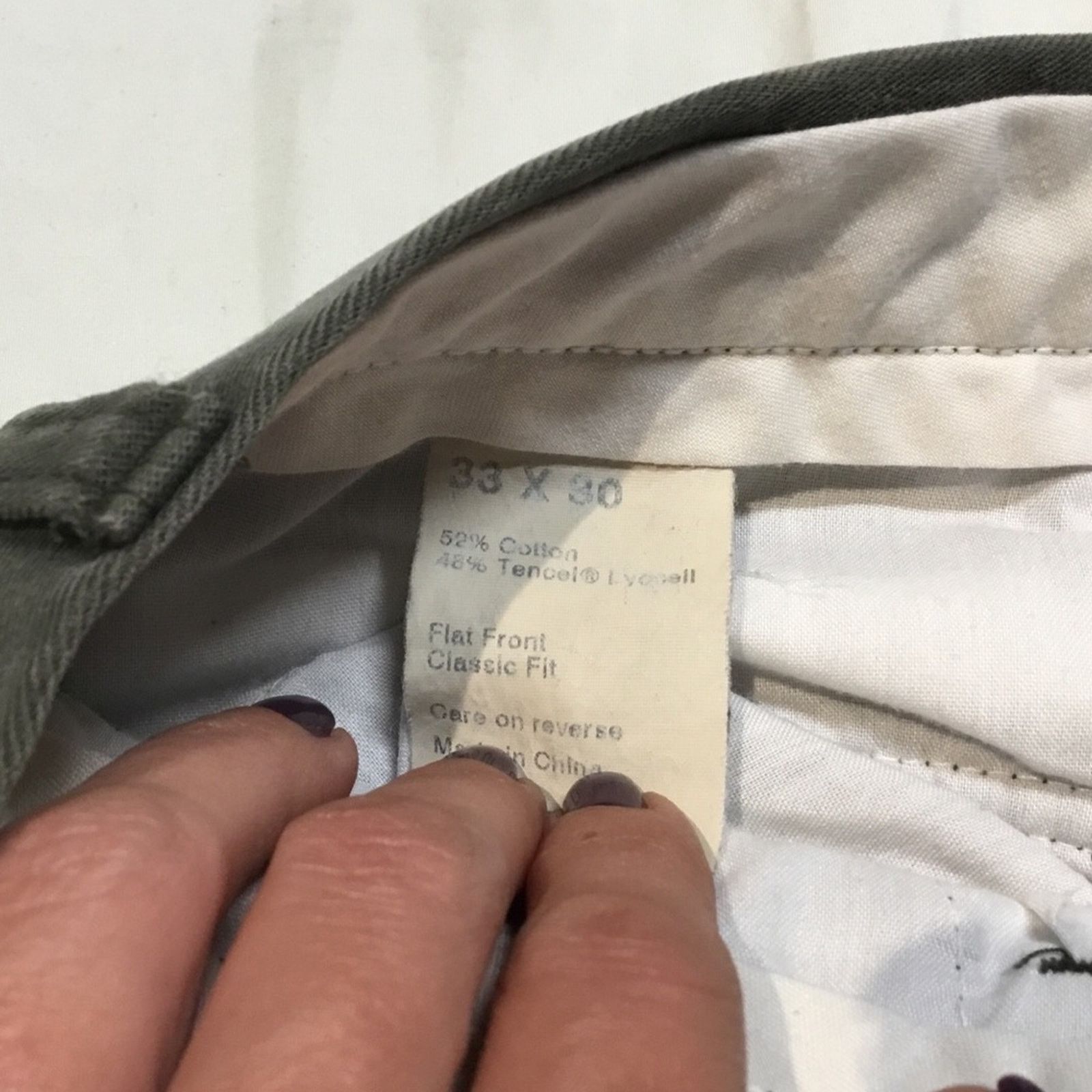 Dockers Dockers Flat Front Pants Sz 33/30 Size US 33 - 4 Thumbnail