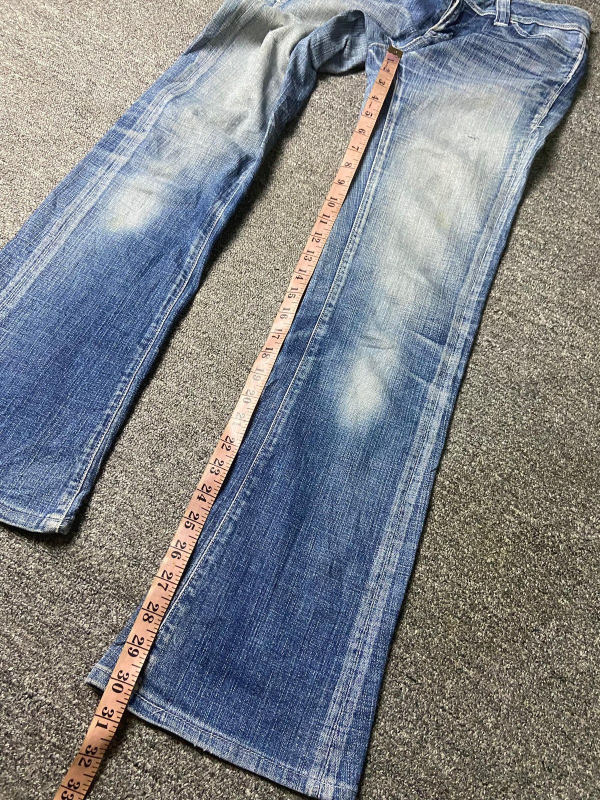 Japanese Brand × Seditionaries × Vintage BRAPPERS Brand Low Rise Bootcut Flared Jeans (132) Size US 28 / EU 44 - 9 Thumbnail