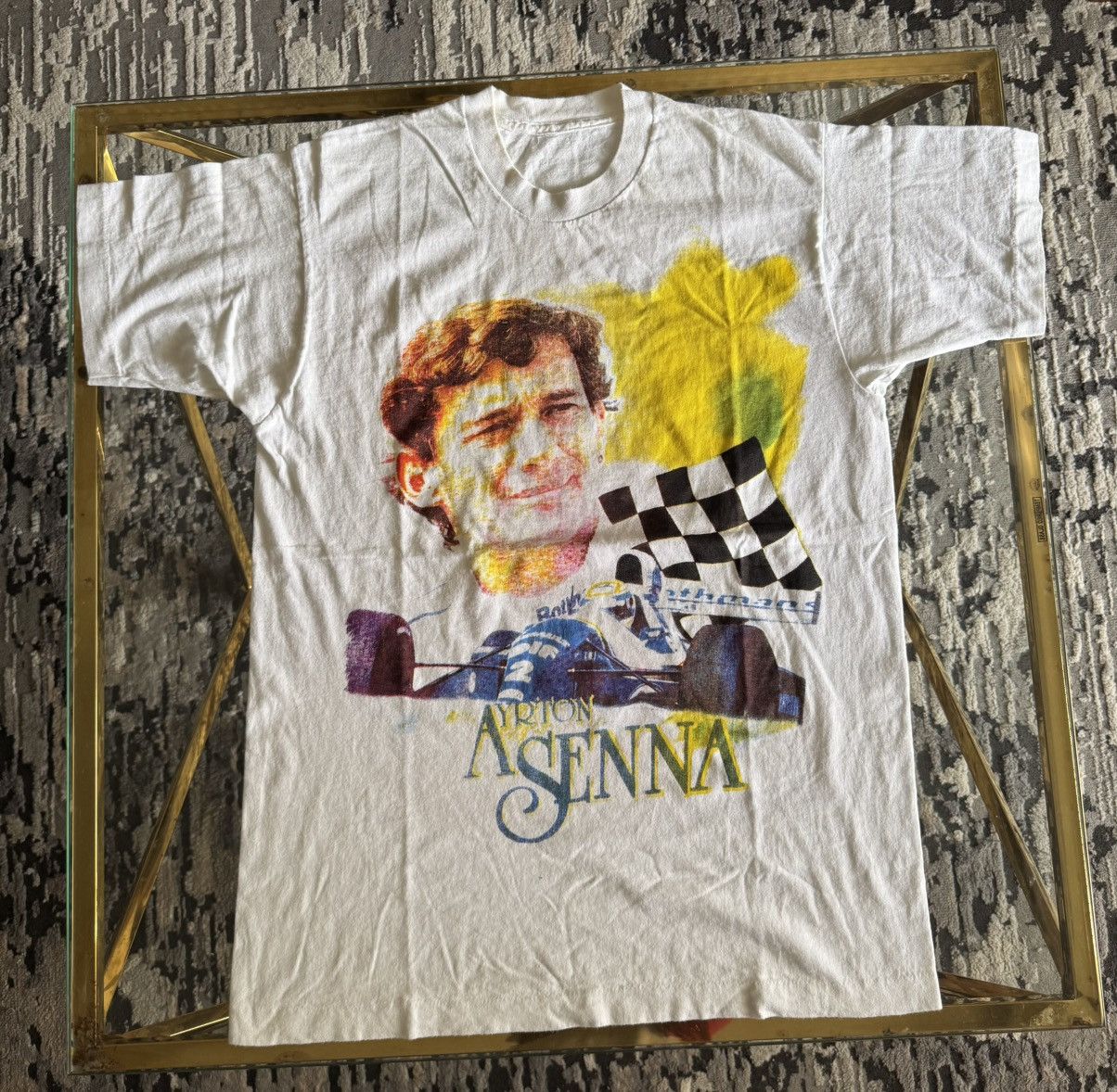 Ferrari × Formula 1 × Vintage Vintage Formula One Aryton Senna PS01 Size US M / EU 48-50 / 2 - 3 Thumbnail