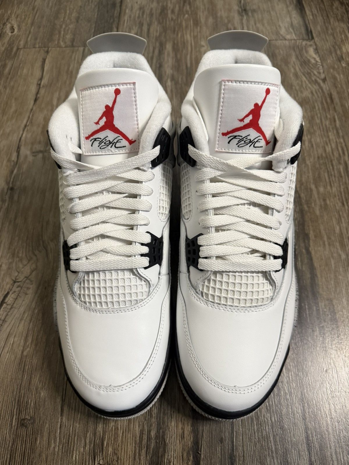 Jordan Brand Air Jordan 4 Retro WHITE CEMENT REIMAGINED Sz 11 FV5029 100 Size US 11 / EU 44 - 4 Thumbnail