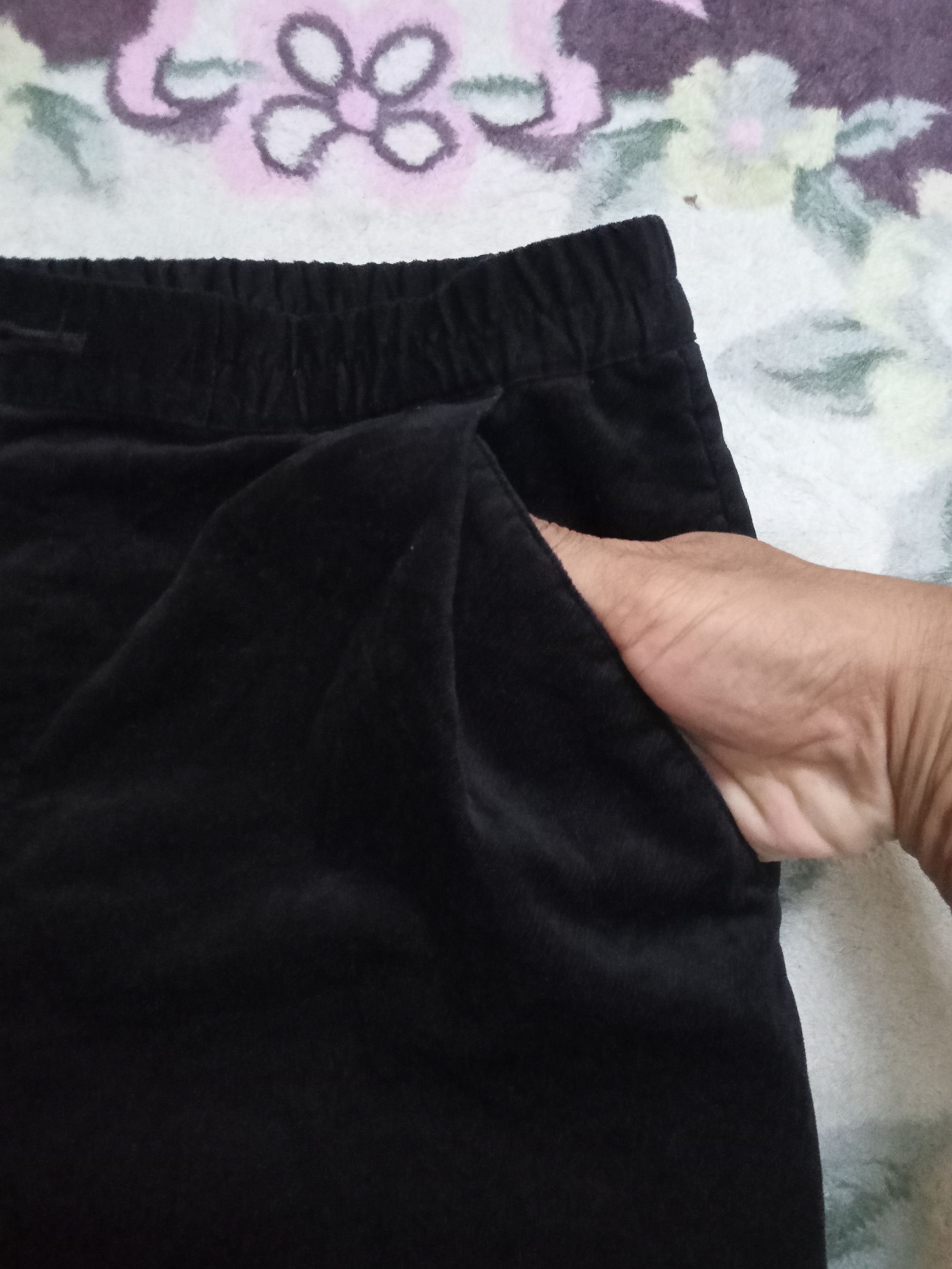 Lanvin Lanvin en Bleu Velvet Pants Size US 32 / EU 48 - 10 Thumbnail