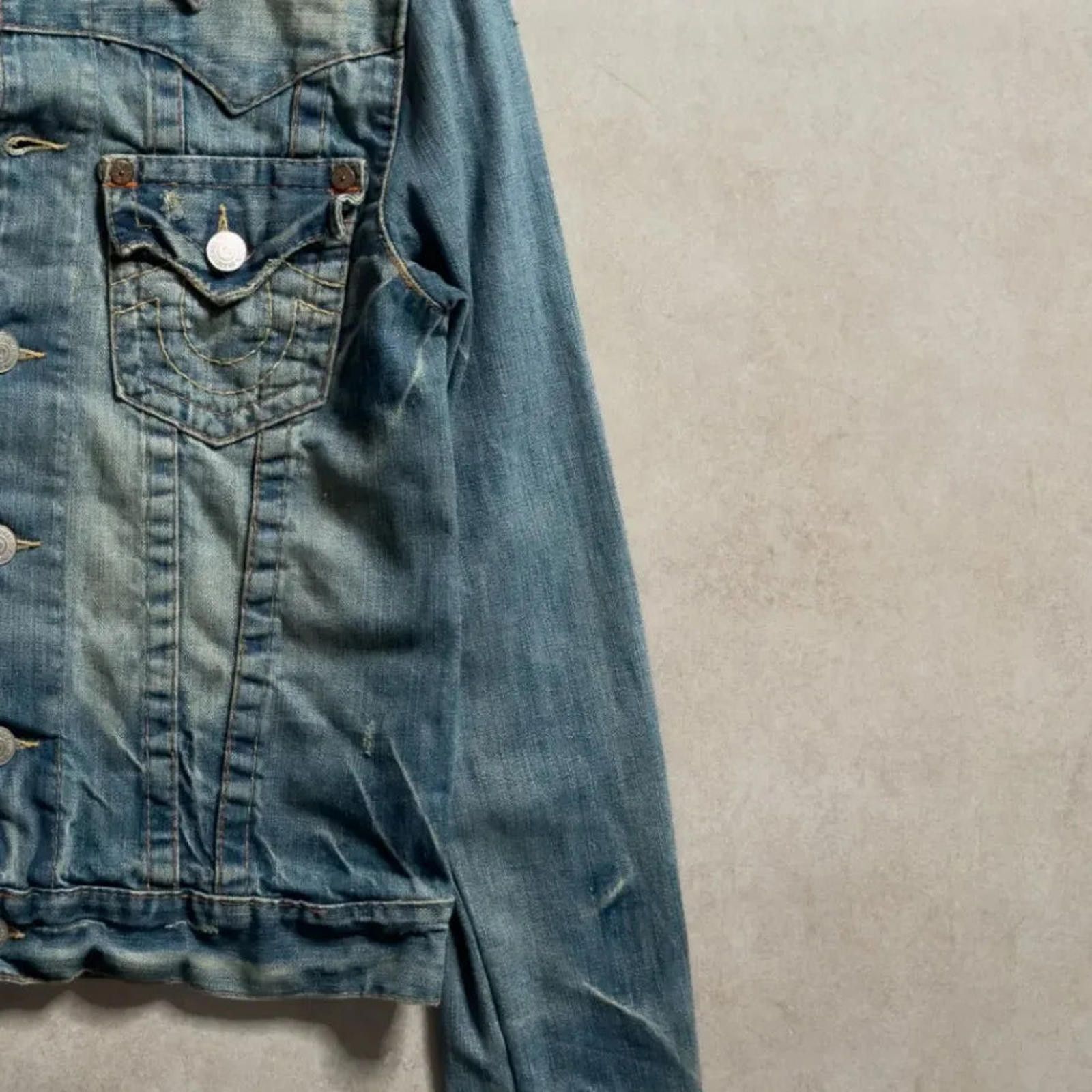 True Religion Vintage True Religion Denim Jacket - 3XS Size US M / EU 48-50 / 2 - 6 Thumbnail