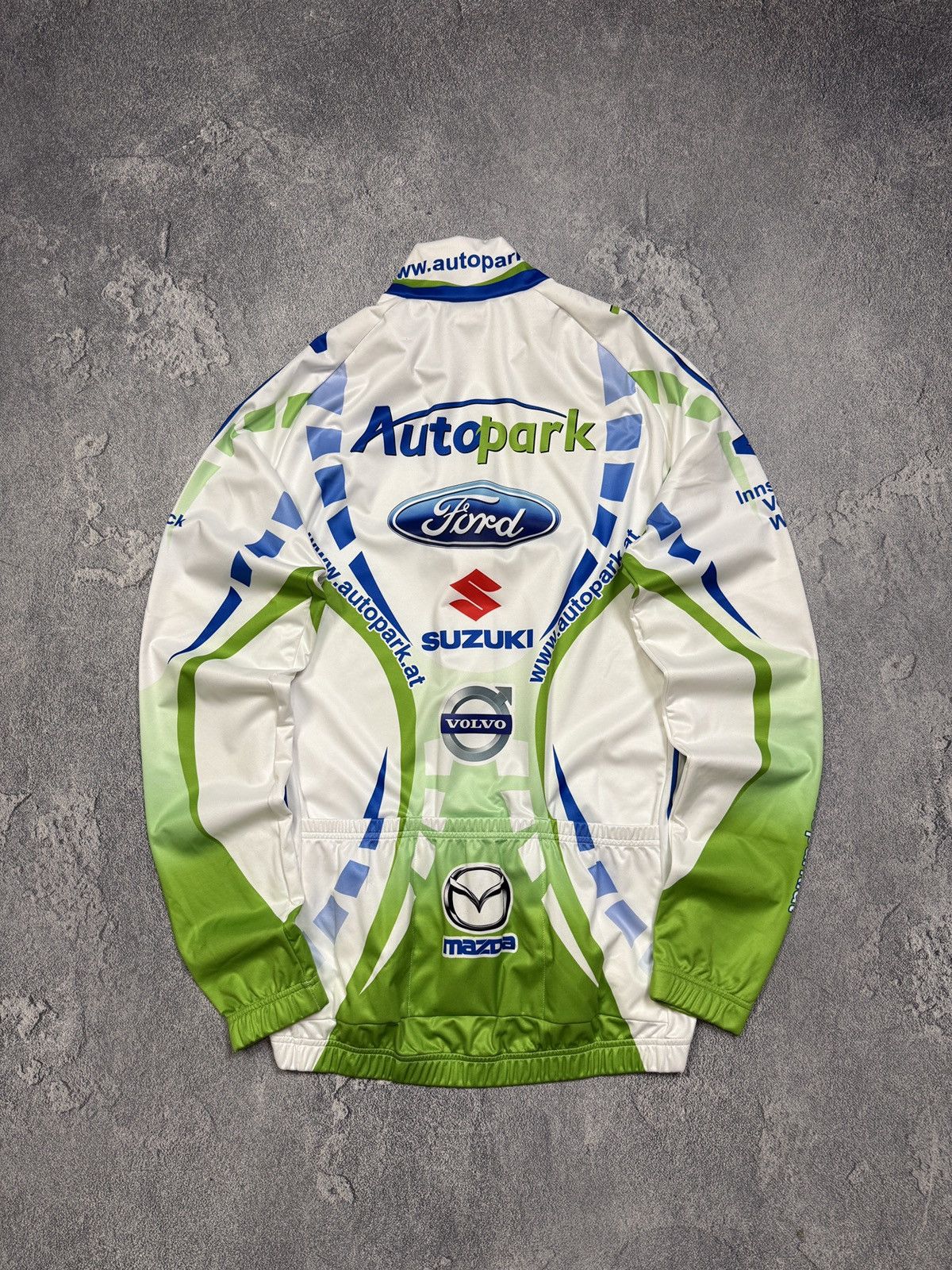 Bicycle Bicycle Jersey Vintage Longsleeve Mersedes Ford Autopark Size US M / EU 48-50 / 2 - 10 Thumbnail