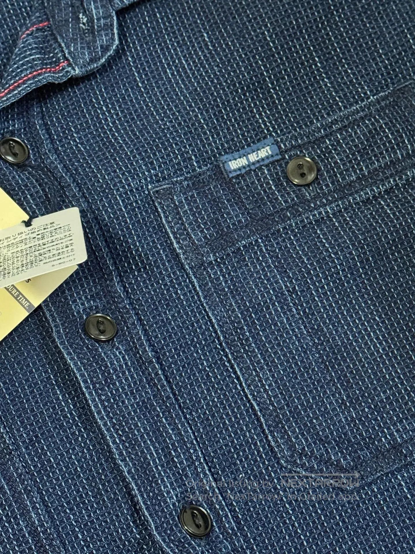 Iron Heart Iron Heart Blue Dyed Shirt. Size US S / EU 44-46 / 1 - 6 Thumbnail