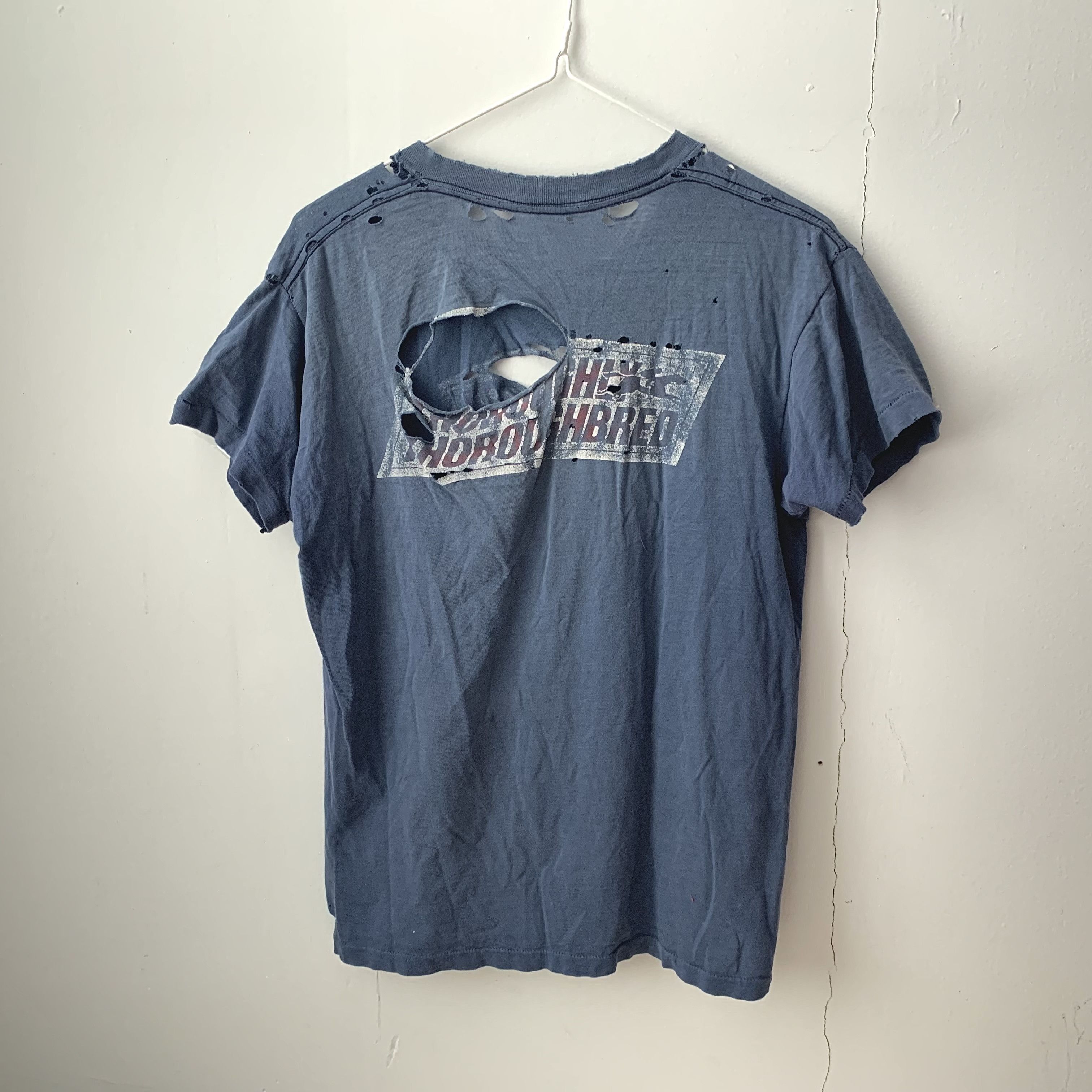 Other vintage 80s threadbare thrashed torn t-shirt Size US M / EU 48-50 / 2 - 4 Thumbnail