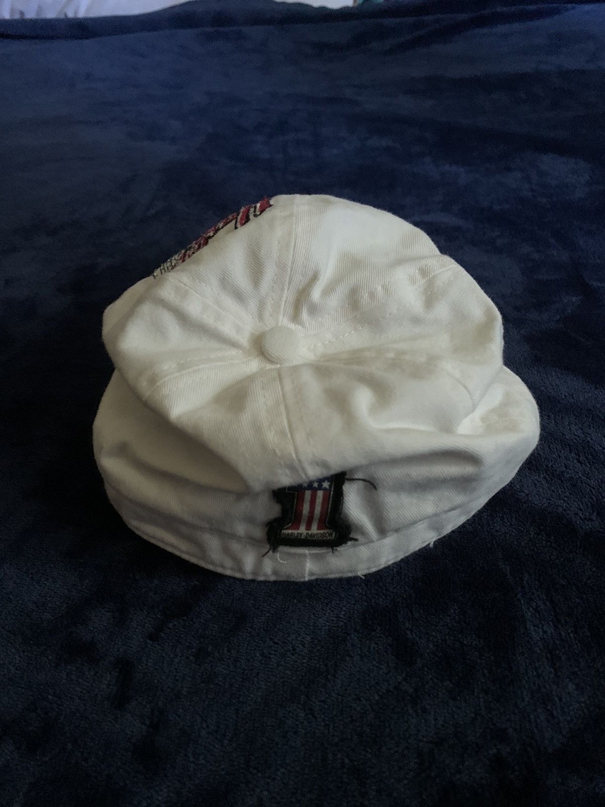 Harley Davidson × Vintage Harley Davidson Hat Vintage Streetwear Rhinestone Fashion Size ONE SIZE - 2 Thumbnail