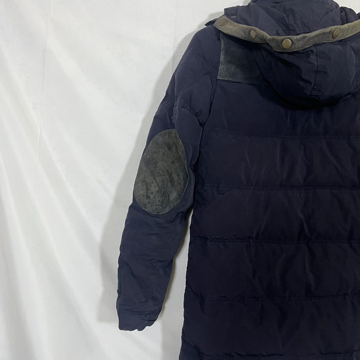 Ron Herman VINTAGE RON HERMAN SUEDE LEATHER PUFFER JACKET Size US XS / EU 42 / 0 - 13 Thumbnail