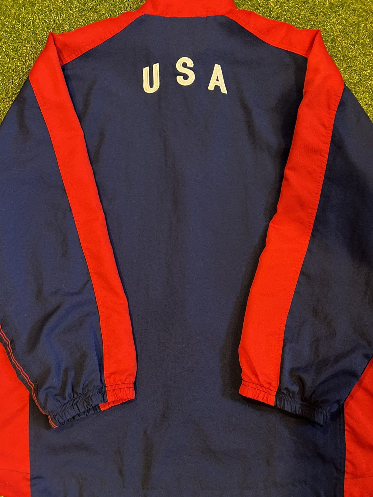 Nike 96/98 USMNT Light Training Jacket Size US L / EU 52-54 / 3 - 2 Thumbnail
