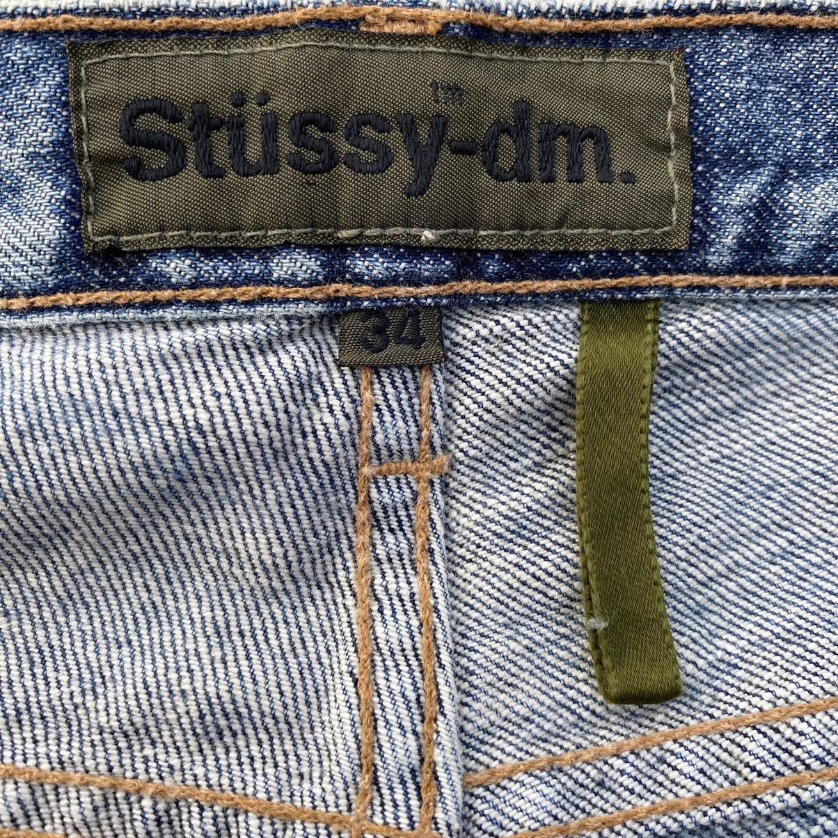 Stussy × Vintage Vintage Stussy-dm baggy jeans Size US 36 / EU 52 - 10 Thumbnail