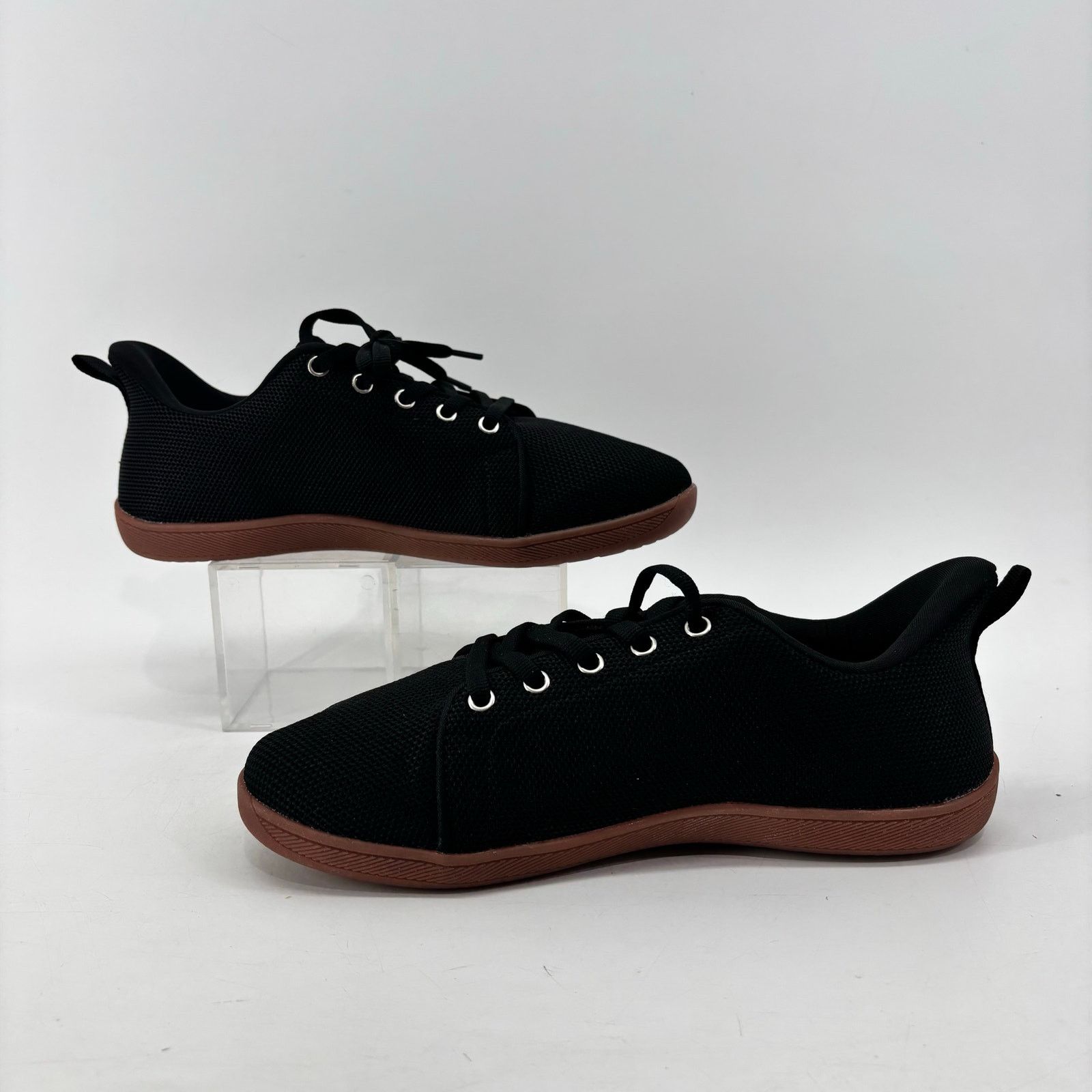 Other Buhcfbo Men’s Size 7 Black Comfort Lace Up Sneakers Comfort Size US 7 / EU 40 - 5 Thumbnail