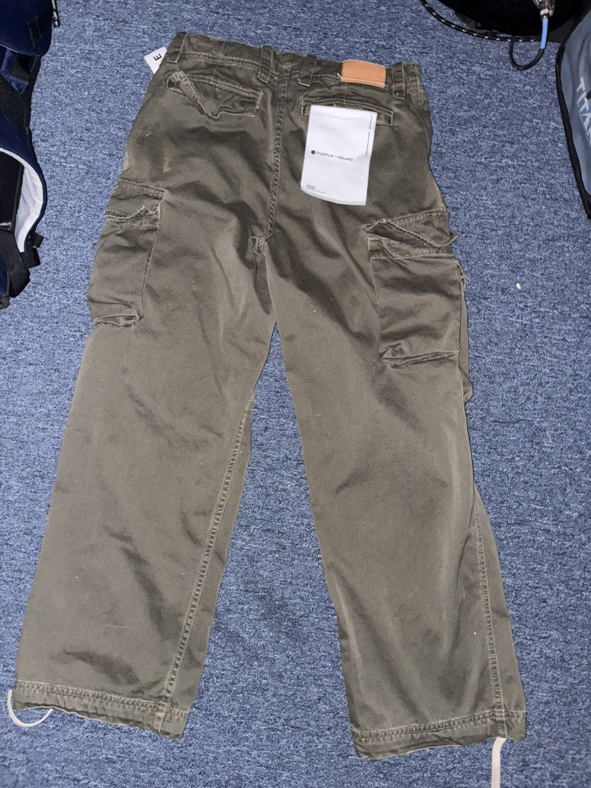 Purple Brand Purple jeans Style No. P527 Baggy Cargo Bombers Size US 30 / EU 46 - 2 Thumbnail