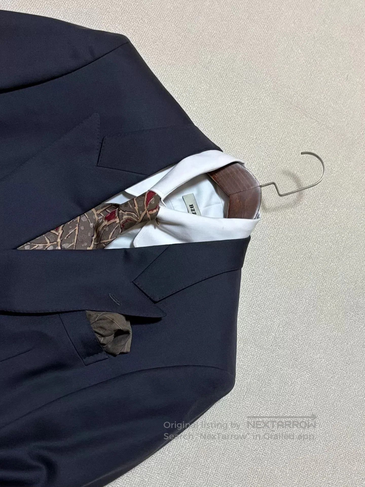 Lanvin LAVIN Men's Wool Double-Breasted Suit. Size US M / EU 48-50 / 2 - 3 Thumbnail