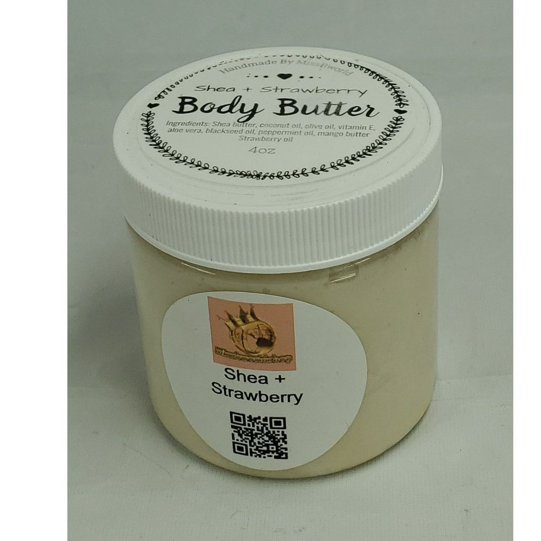 Other Shea Strawberry Body Butter Handmade Natural Moisturizer 4oz Size ONE SIZE - 1 Thumbnail