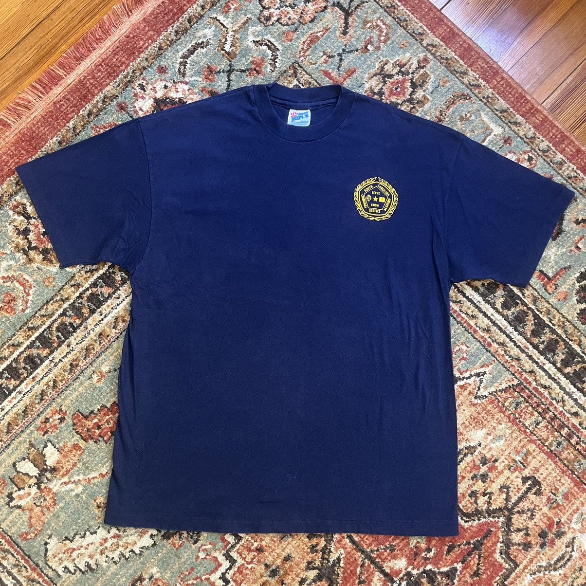 Vintage Vintage 90s South Carolina Police State Prisoner XL Shirt Size US XL / EU 56 / 4 - 2 Thumbnail