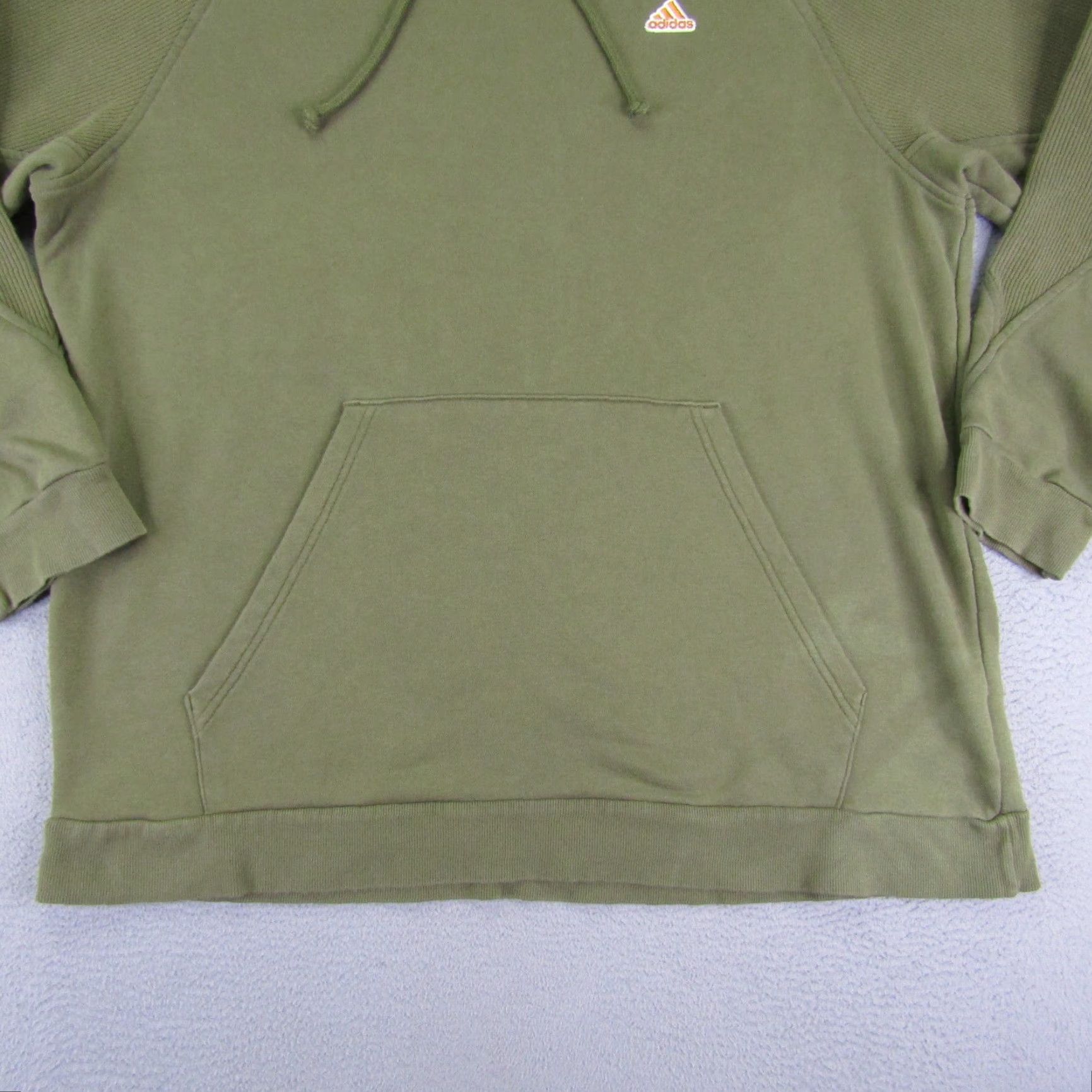 Adidas Adidas Hoodie Mens XL Green Pullover Sweatshirt Gym Athleisure Size US XL / EU 56 / 4 - 4 Thumbnail