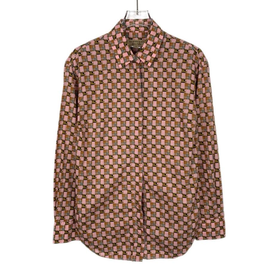 Burberry Burberry Shirt Cotton Long-Sleeve Shirt (Size 34) Size XXS / US 00 / IT 34 - 1 Thumbnail