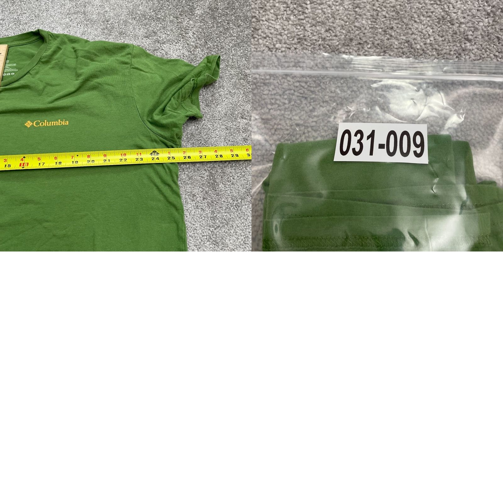 Vintage Columbia Graphic T-Shirt Men XXL Green Crew Neck Short Sleeve Casual Outdoor Tee Size US XXL / EU 58 / 5 - 8 Thumbnail