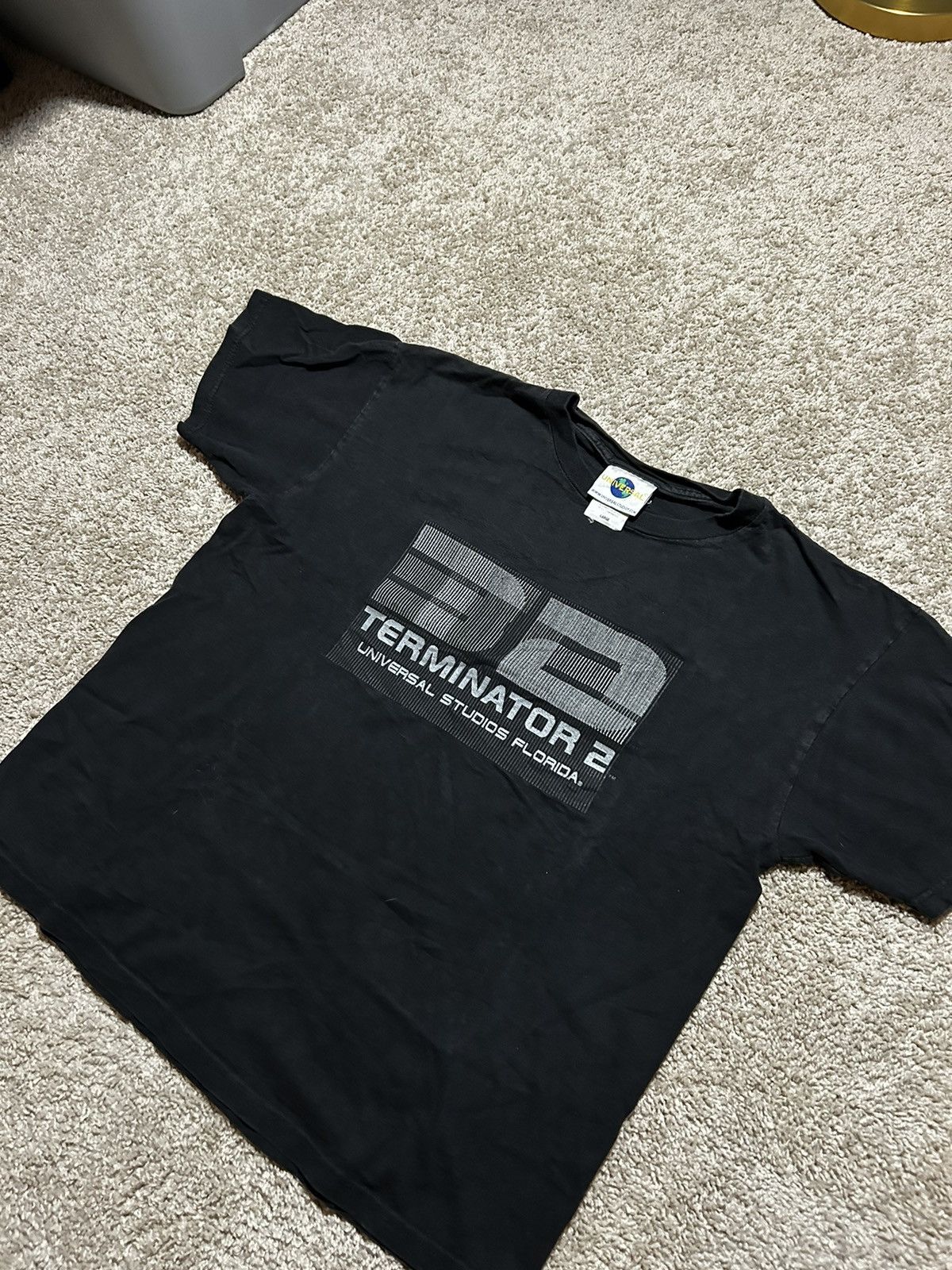 Universal Studios Vintage 90s Terminator 2 3D Universal Studios tee Size US L / EU 52-54 / 3 - 1 Thumbnail