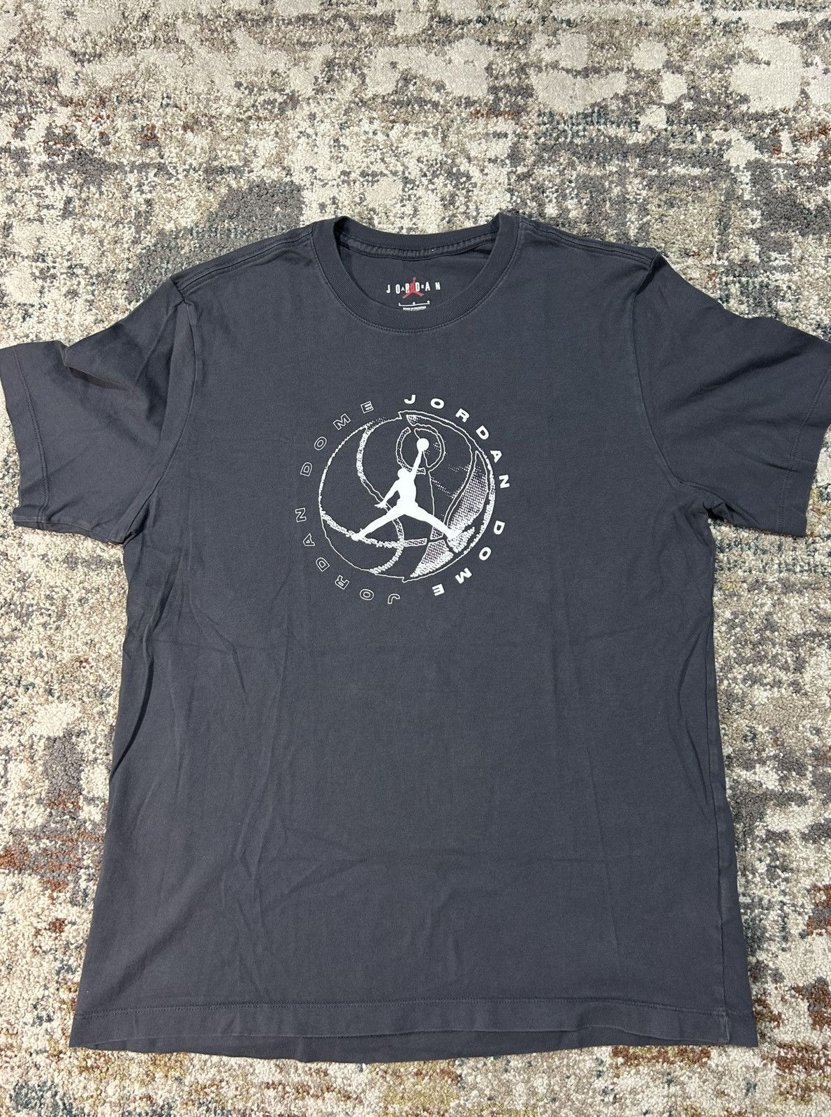 Jordan Brand Jordan Graphic Gray Dri-Fit Short-Sleeve Size US L / EU 52-54 / 3 - 1 Thumbnail