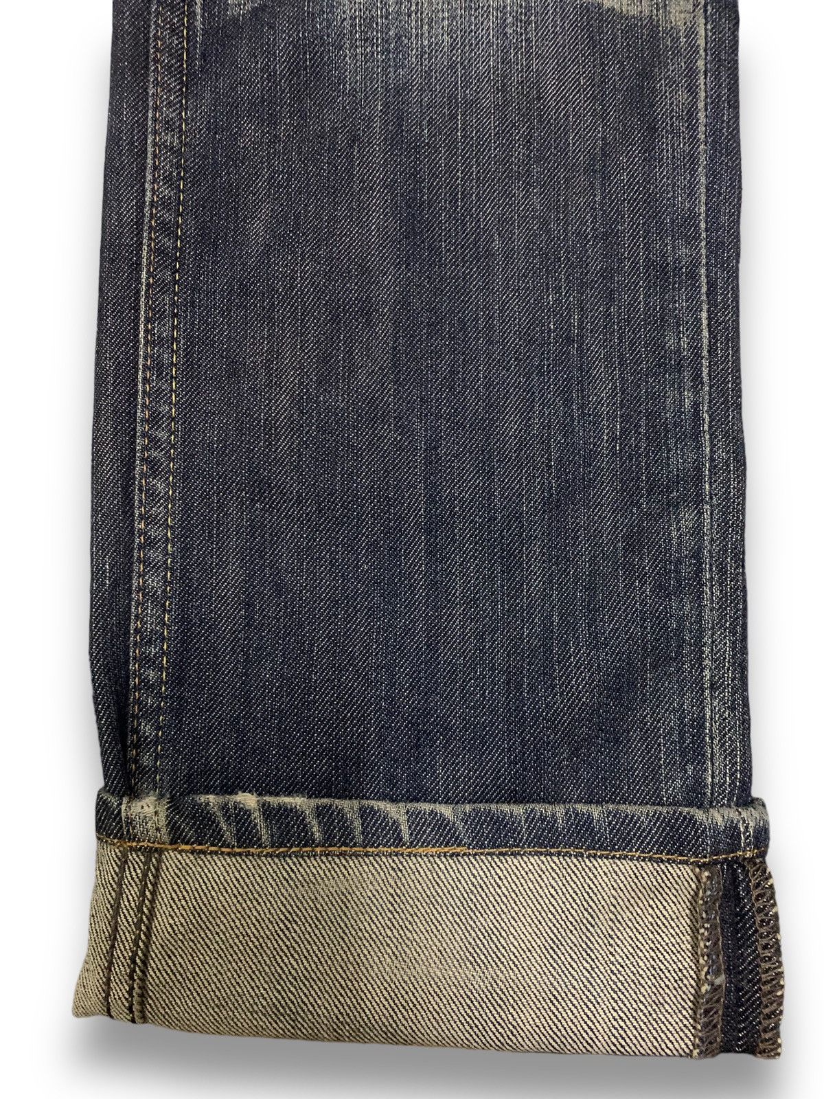 Levi's Vintage Clothing Vintage Y2K Levis 513 Honeycomb Slim Fit Distressed Jeans Size US 30 / EU 46 - 10 Thumbnail