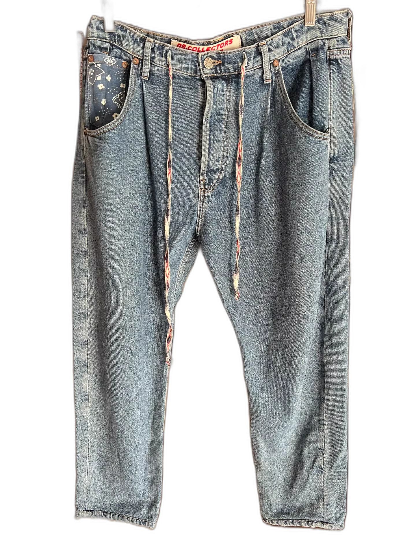 Dr. Collectors dr.collectors Indigo Loose Jeans Size US 43 - 1 Thumbnail