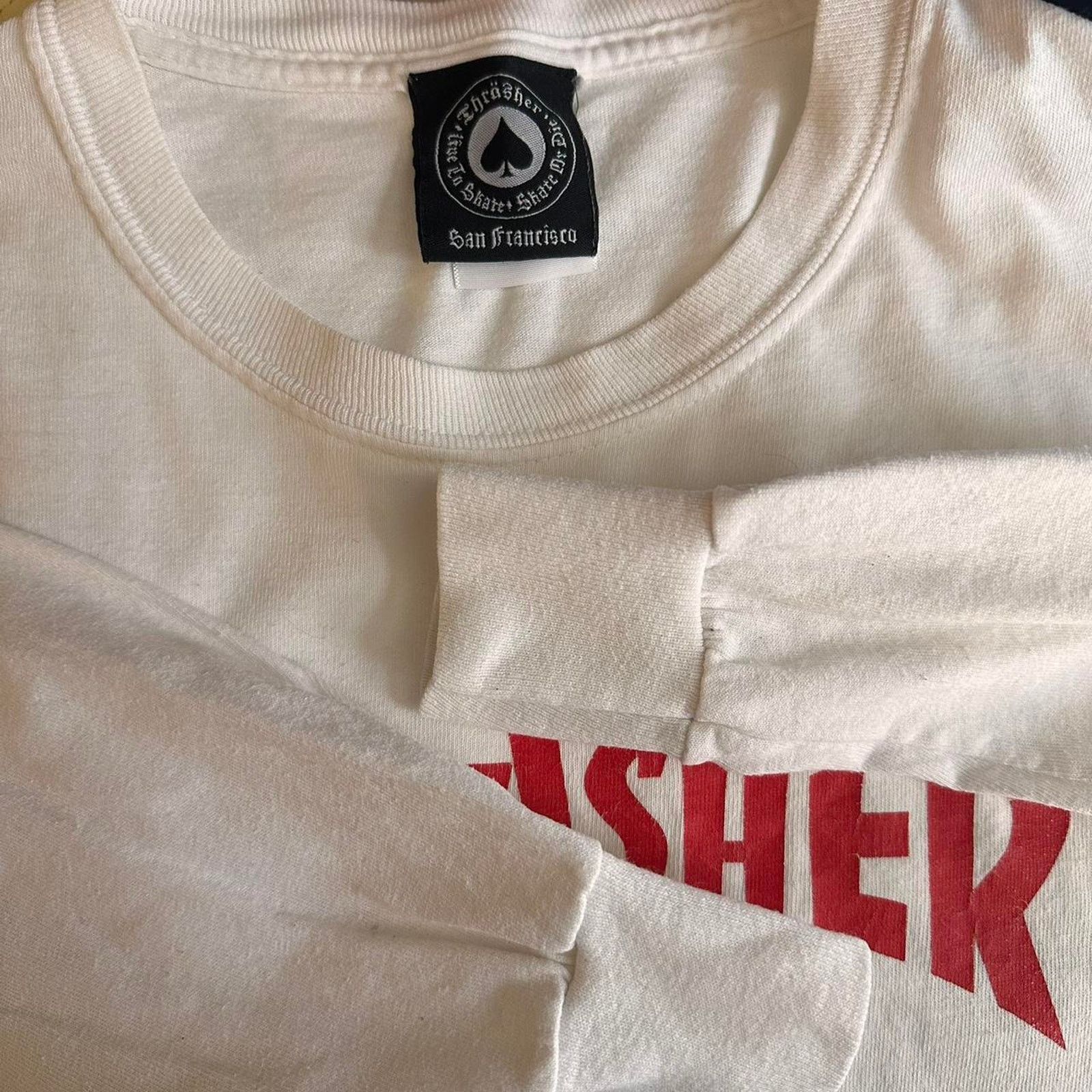 Supreme × Thrasher Vintage Y2K Thrasher Long Sleeve Shirt Size US S / EU 44-46 / 1 - 7 Thumbnail